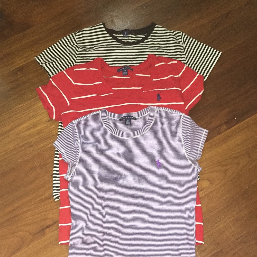 Striped Ralph Lauren Tshirts